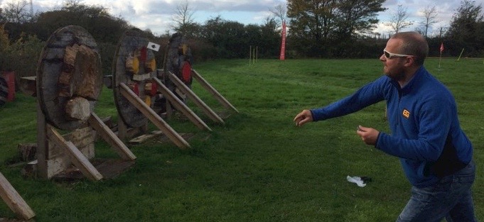 Throwing playing cards